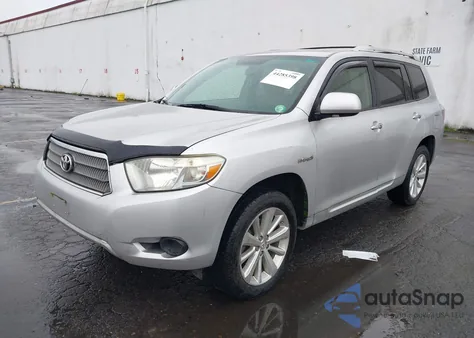 2008 Toyota Highlander Hybrid from USA, damaged, VIN JTEEW41A482007029